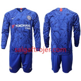 Chelsea Fodboldtrøjer Børn Hjemmebanesæt 2019/20 Langærmet